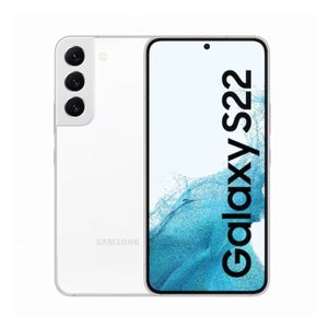 Smartphone Samsung galaxy s22 de 128GB blanco reacondicionado grado a