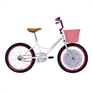 Bicicleta infantil Raider rodada 20 blanco beautiful