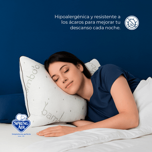 Almohada Ajustable Spring Air Memory Foam Coozy Bamboo