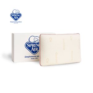 Almohada Bio Copper Spring Air Memory Foam Firmeza Media