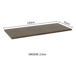 Encimera para mueble de cocina Madesa 120cm marron