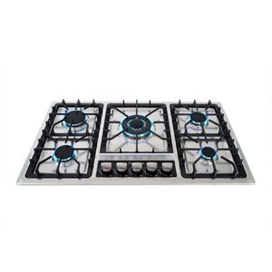 Parrilla de gas Supra 5q-es-87 empotrable 87cm con 5 quemadores