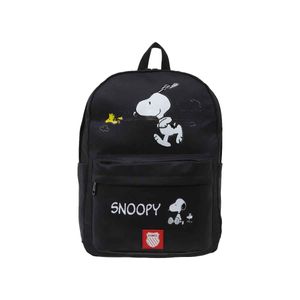 Mochila backpack Kswiss escolar peanuts blanco snrunneg
