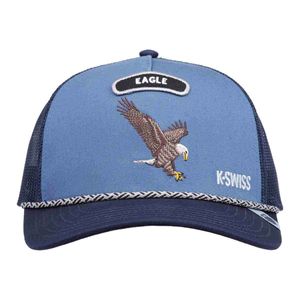 Gorra casual K-Swiss para caballero azul eagleazu