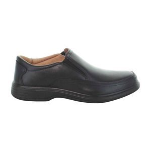 Mocasín de vestir Flexi negro para caballero 59312