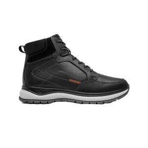 Bota casual Flexi negro para caballero 401016