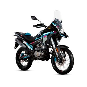 Motocicleta doble propósito MB azul nórdica 271 CC 2026