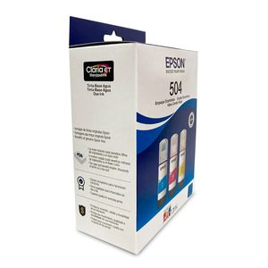 Kit de tintas Epson 3pzs multicolor t504520-3p