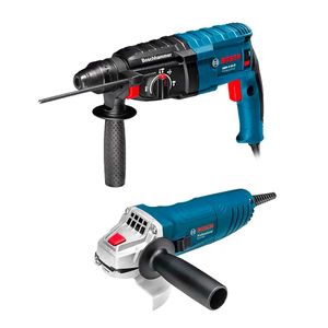 Combo rotomartillo y esmeriladora Bosch 06112a75g0