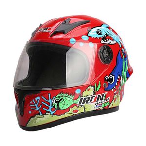 Casco integral Iron Racing rojo infantil  cas-7101-1980