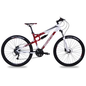 Bicicleta Benotto Montaña DS-900 R27.5 Aluminio 27V. Hombre Rojo / Blanco Talla:SM