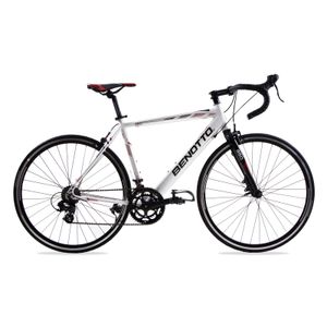 Bicicleta Benotto Ruta 850 R700 Aluminio 14V. Blanco/Negro Talla:51