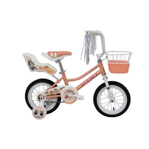 Bicicleta Veloci Amore Rodada 12 Rosa Infantil