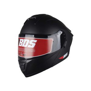 Casco abatible Bds extragrande negro Boston