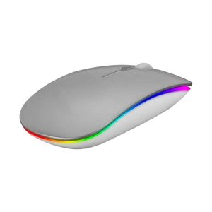 Mouse Nextep inalámbrico recargable gris ne-412p