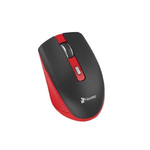Mouse Nextep inalámbrico recargable rojo ne-413nr