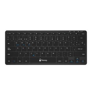 Teclado Nextep inálambrico negro ne-415m