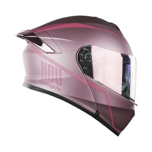 Casco Abatible Kov rosa mediano waves