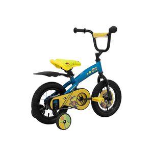 Bicicleta Veloci Dino Rodada 12 Azul Infantil