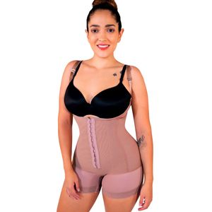 Faja Body Moldeadora Post Cirugía Compresión Alta I Love Shape Capuchino 3008