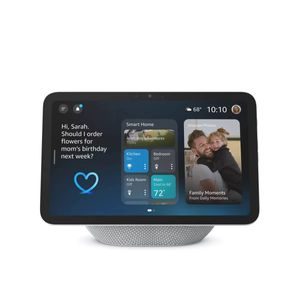 Asistente de voz Amazon echo show 8 blanco b0dc93k4nw