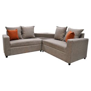 Sala esquinera Ibsa beige lisa