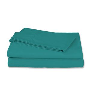 Juego de sábanas Spring Air microfibra individual turquesa