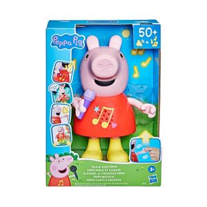 Muñeca Peppa Pig habla y canta rosa g0518