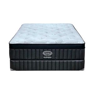 Juego de colchón y box américa