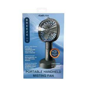 Ventilador Kole Imports portátil negro ao642