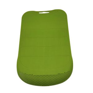 Tabla de cortar Kole Imports con colador verde ge479