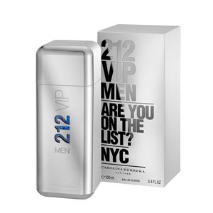 Perfume para caballero Carolina Herrera 212 vip men edt 100 ml 65043108