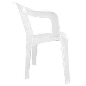 Silla de plástico Duna blanca brexia