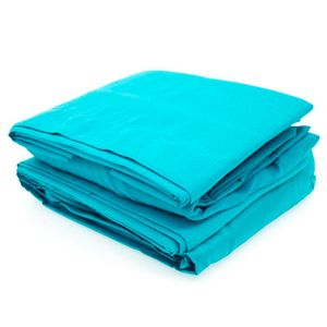 Sábanas Spring Air matrimonial turquesa jgo sab