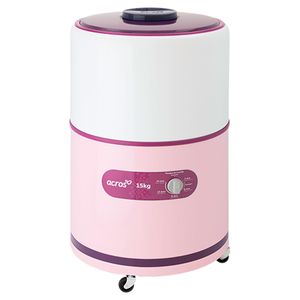 Lavadora redonda whirlpool 15k rosa alf1551er