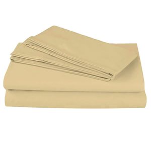 Juego de sábanas Spring Air matrimonial crema