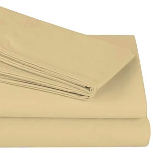 Juego de sábanas Spring Air matrimonial crema