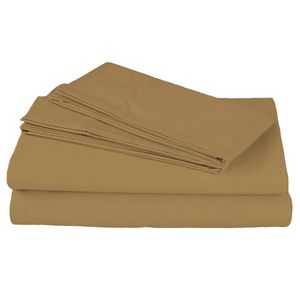 Juego de sábanas Spring Air king size kakhi