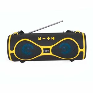 Bocina para mp3 Misik tws con luz led ms210