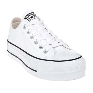 Tenis casual para dama Converse blanco 561680c