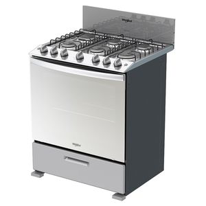 Estufa de piso Whirlpool 30p gris wfr3200d