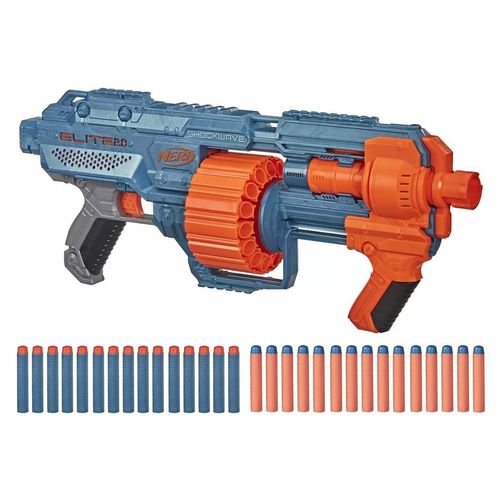 Pistola Nerf Elite 2.0 Shockwave RD-15 E9527