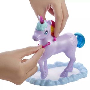 Muñeca Barbie Dreamtopia Unicornio Arcoíris GTG01