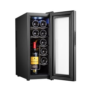 Cava enfriadora de vinos Hypermark deluxe wine 12 botellas negro