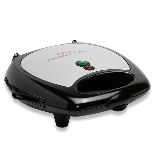 Wafflera Eléctrica T-fal Negra Sw610052