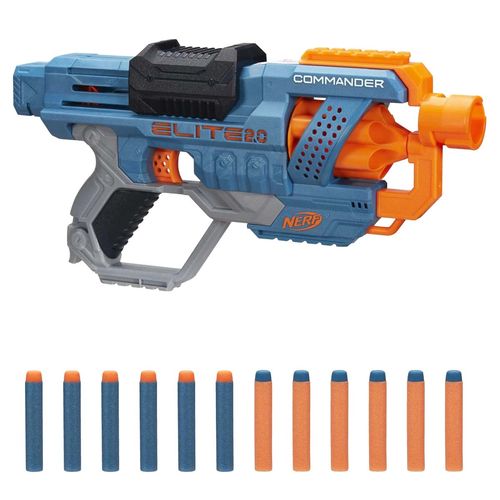 Pistola Nerf Elite 2.0 Commander RD-6 E9485