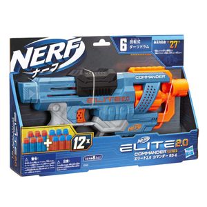 Pistola Nerf Elite 2.0 Commander RD-6 E9485