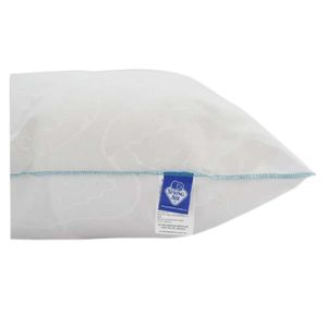 Almohada estándar Spring Air blanca festón