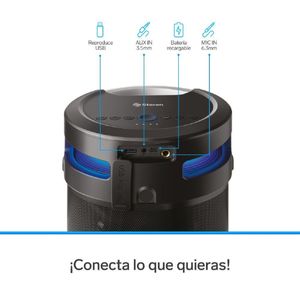 Bocina bluetooth Steren bazooka xbass tws 800w pmpo