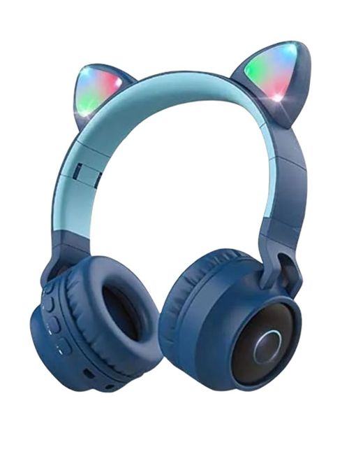 Audífonos Diadema Gadgets & Fun Orejas De Gato Azul